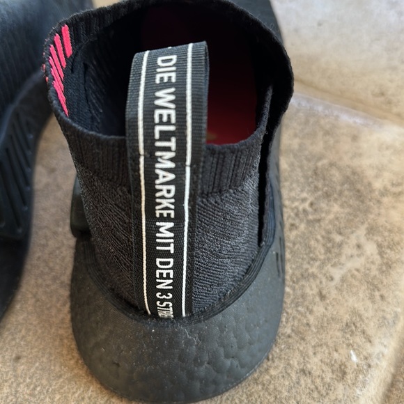 NWT ADIDAS 🔥 NMD CS2 PK Sz 9 1/2 Slip Ons Black Sneakers Boost CQ2373 - Picture 5 of 11